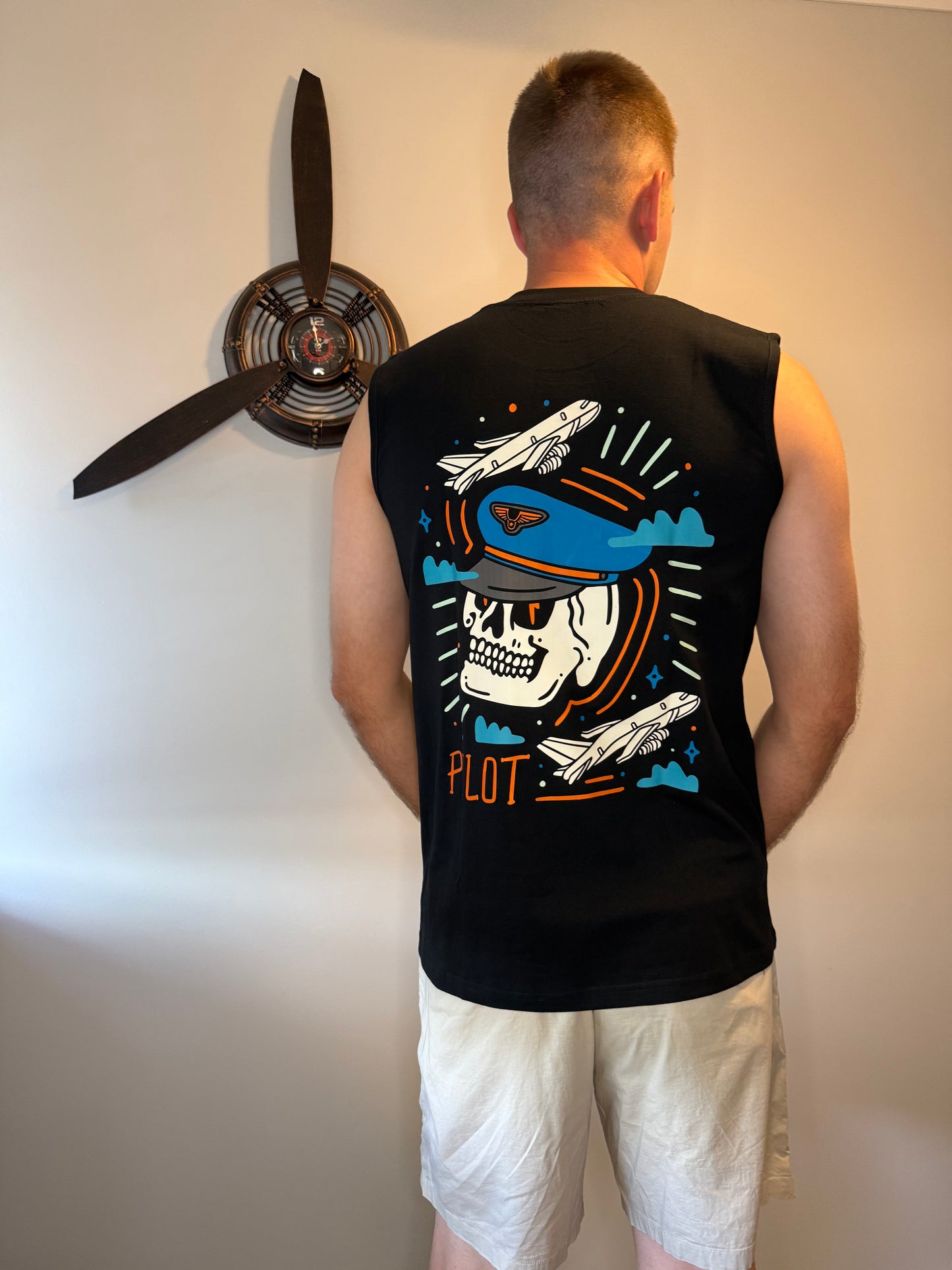 Pilot tank top commercial